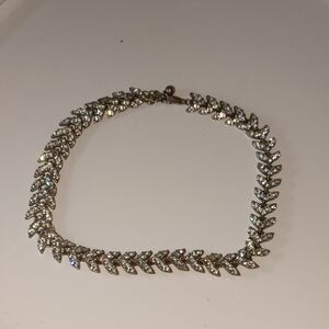 Elegant Silver Leaf Bracelet